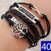 Vintage Braided Anchors Bracelete