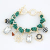 Crystal Charms Beads Bracelet