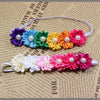 Multi-color Elastic DIY Flower Headband