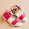 Summer Leather Leopard Teens Sandal