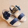 Summer Leather Leopard Teens Sandal