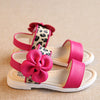 Summer Leather Leopard Teens Sandal