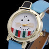 Cute Santa Snowman Watch